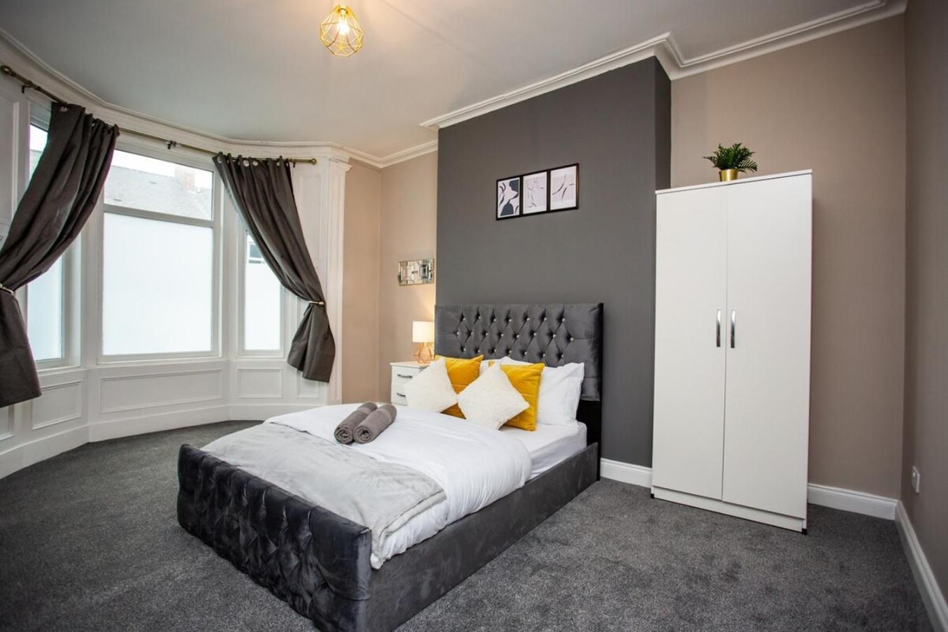 Heart Of South Shields Modern Interior 2 Bed Flat Apartment Westoe Exterior photo